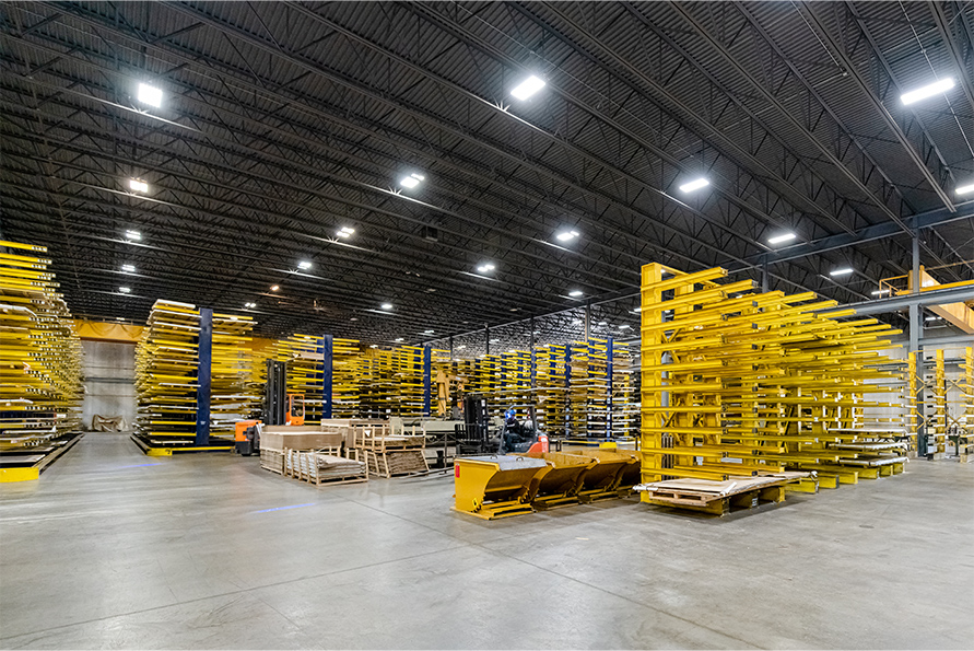 Liebovich Steel & Aluminum Company 130,000 sq. foot facility in Kaukuana, WI